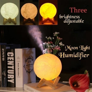 3D Moon Light Aroma Essential Humidifier FX04039