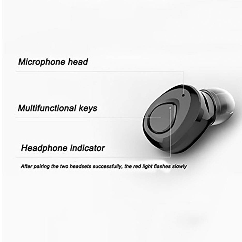 Wireless Earbuds, Mini Sport Bluetooth Headphones Headset