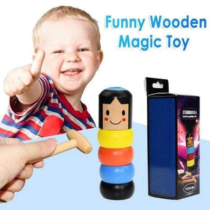 Little Wooden Man Who Can't Beat ( Buy 2 Get Extra 10% Off )