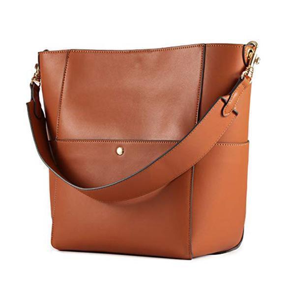 SOUTUER Leather Handle Tote Bag - SS229T