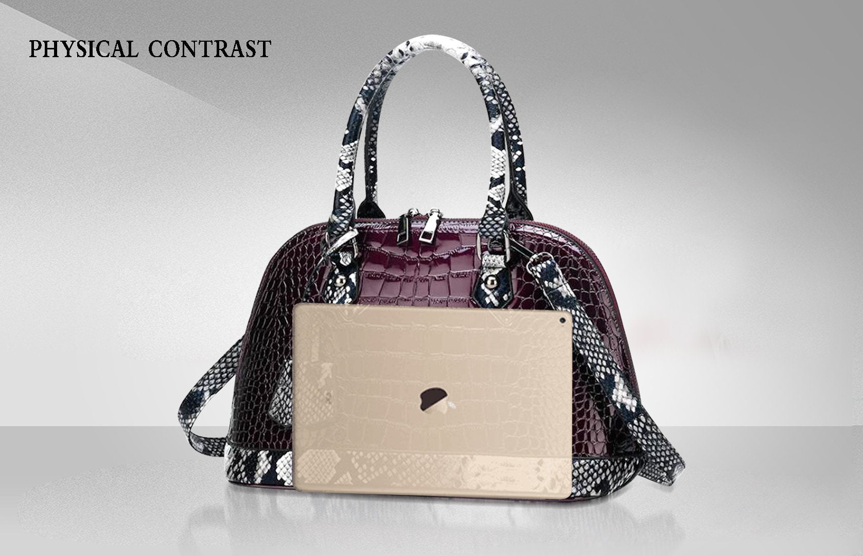 2019 New Patent Leather Handbag