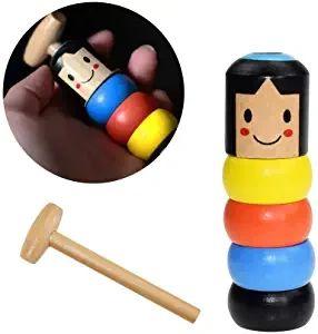 Little Wooden Man Who Can't Beat ( Buy 2 Get Extra 10% Off )