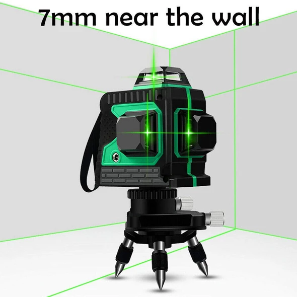 12 Lines 3D Green Laser Level ( Buy 2 Get Extra 10% Off )