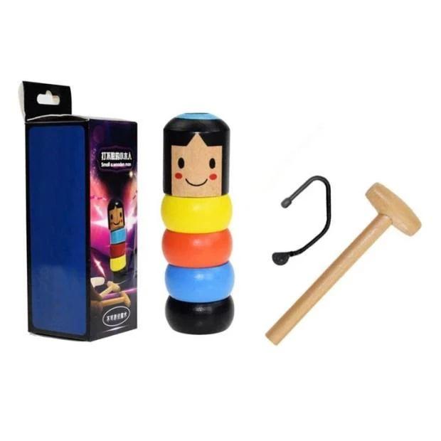 Little Wooden Man Who Can't Beat ( Buy 2 Get Extra 10% Off )