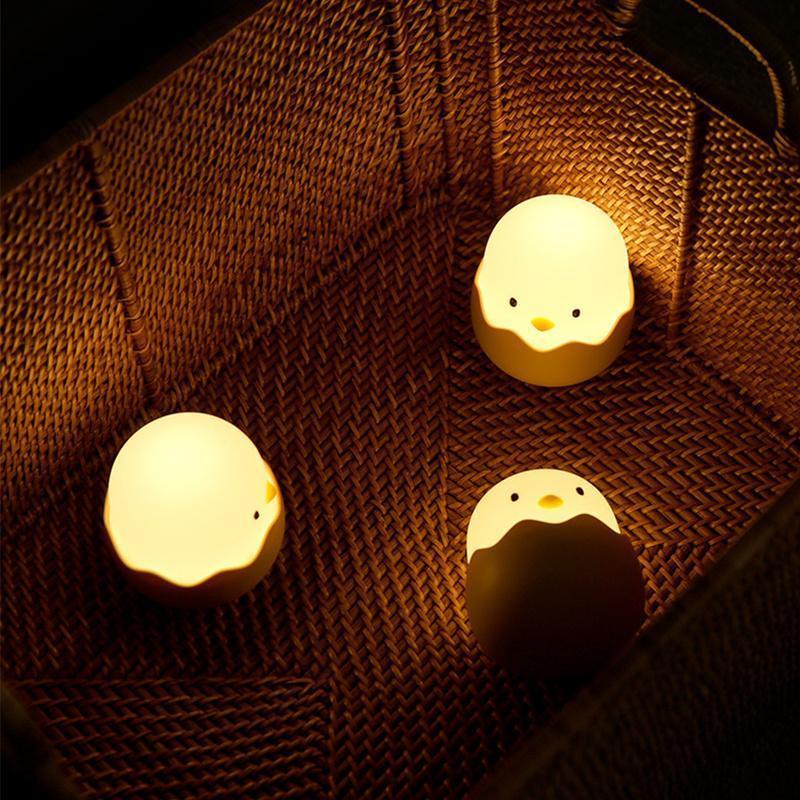 Cute Creative Egg Shell LED Night Light