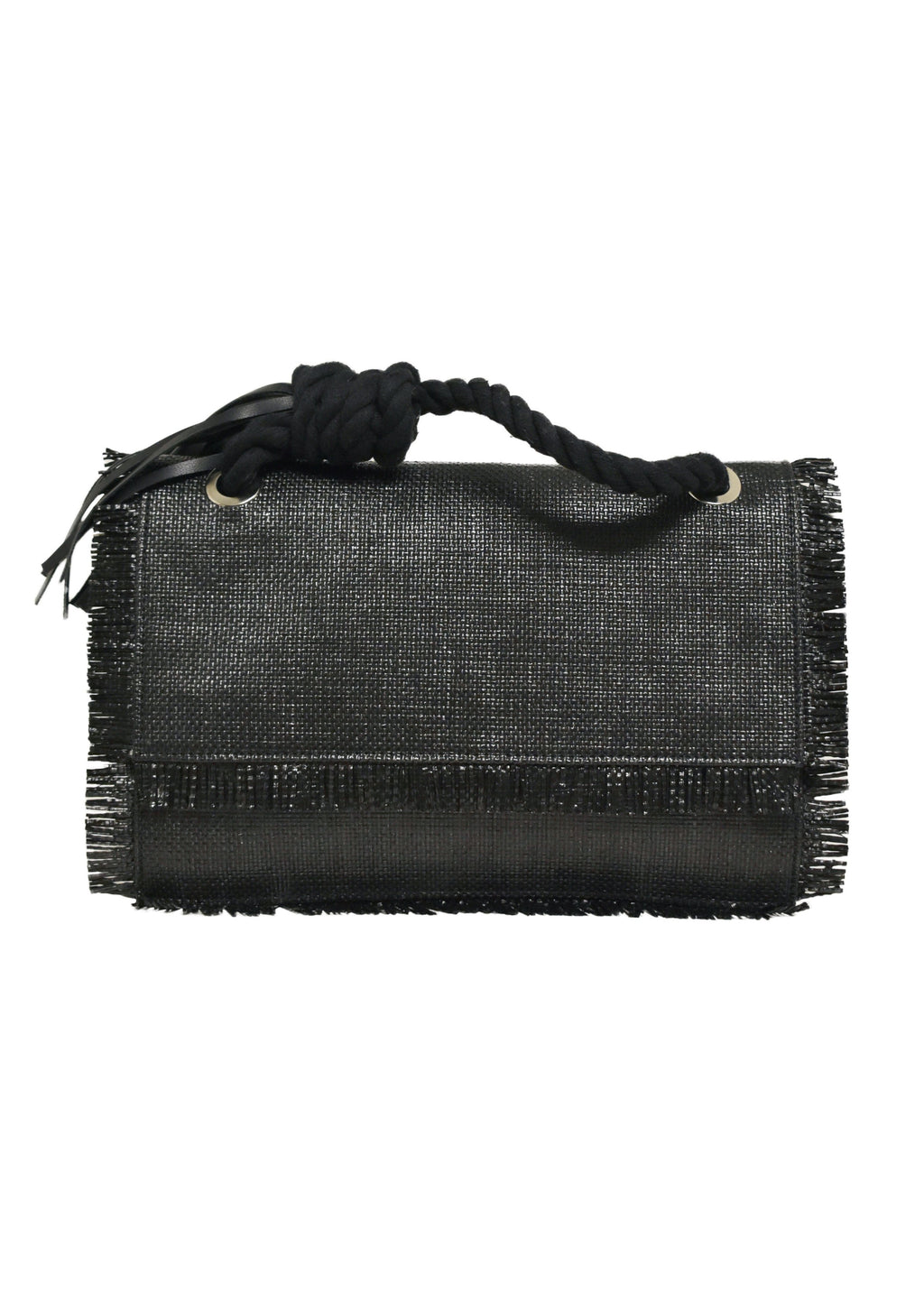 FRINGE CORD KNOT BAG - INZI