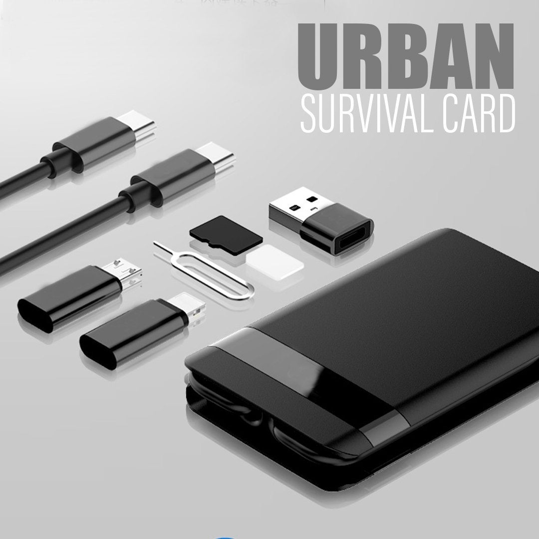 UrbzSurvival Multi-function Universal Smart Adaptor Card