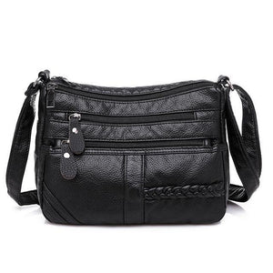 Washed Leather Crossbody Bags for Women（Free Shipping）