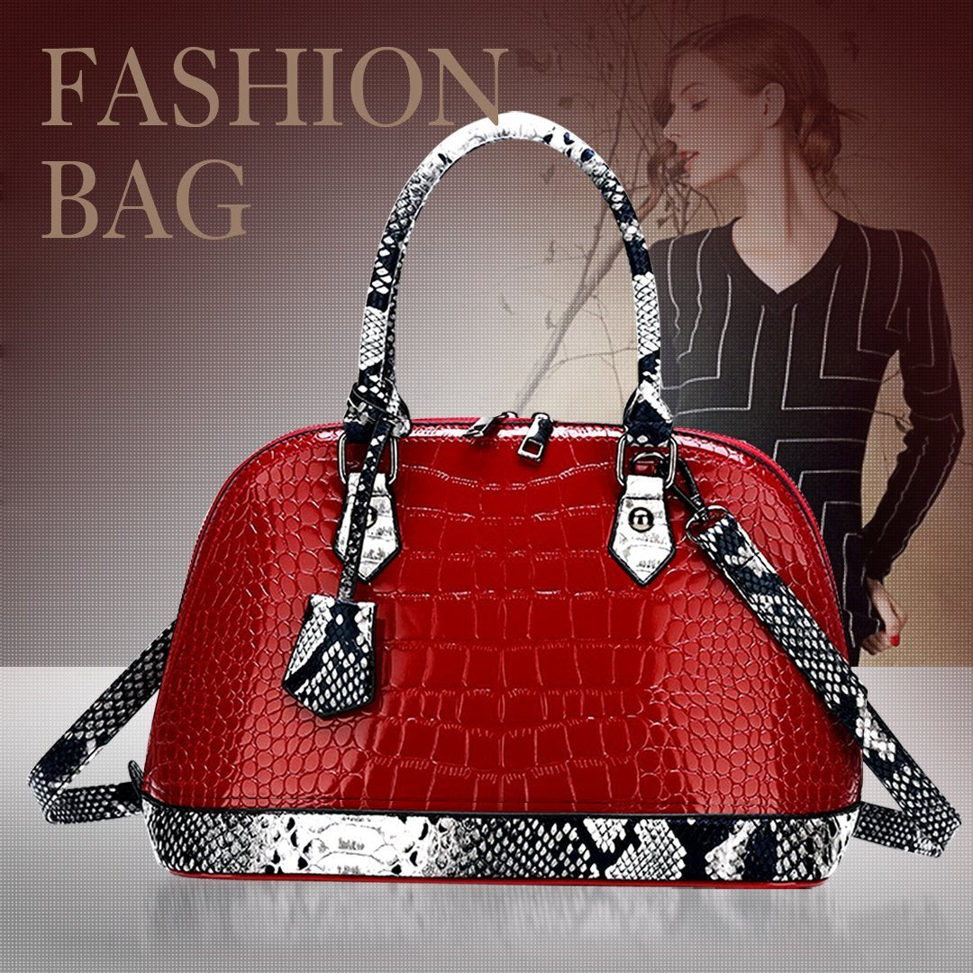 2019 New Patent Leather Handbag